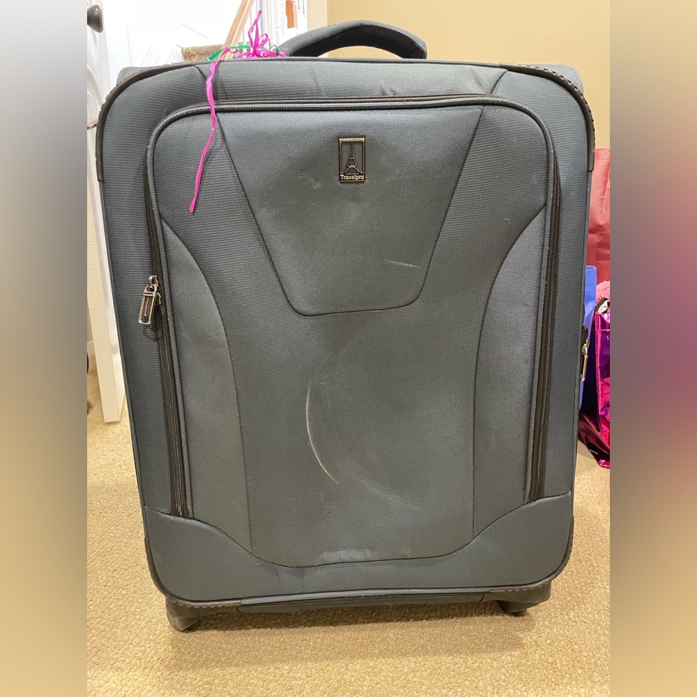 Gray Suitcase for Men